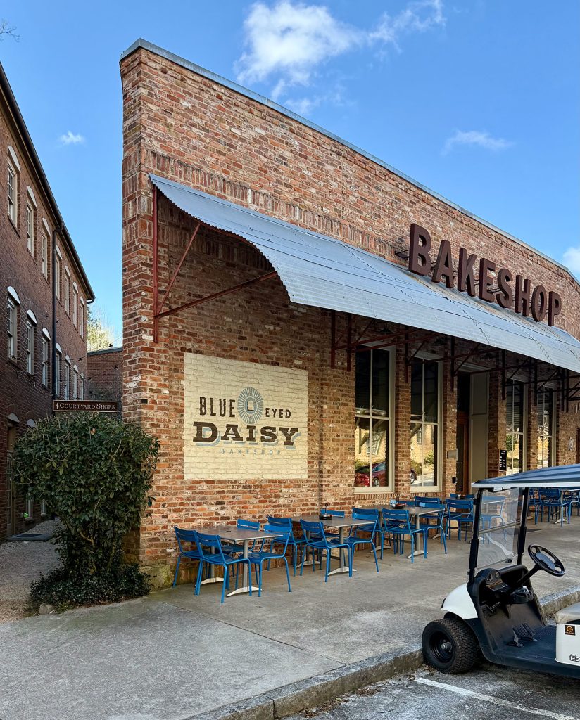 Blue Eyed Daisy Bakeshop Exterior in Serenbe Georgia